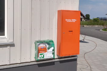Notfall Defibrillator Ausrüstung 
